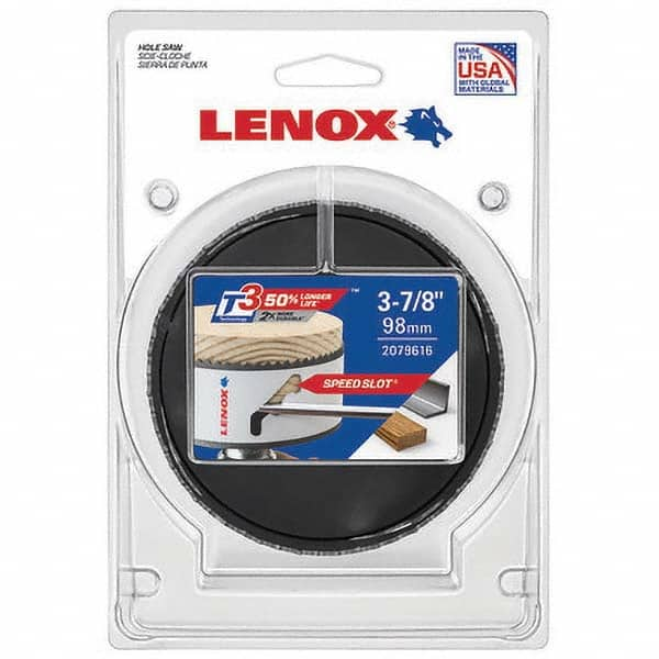 Lenox - Hole Saws Saw Diameter (mm): 1.50 Saw Diameter (Inch): 4-3/8 - Best Tool & Supply