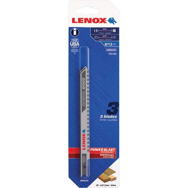 Lenox - Jig Saw Blades Blade Material: Bi-Metal Blade Length (Inch): 4-1/2 - Best Tool & Supply