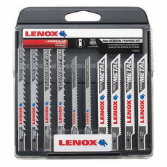 Lenox - Jig Saw Blade Sets Blade Material: Bi-Metal Minimum Blade Length (Inch): 3-5/8 - Best Tool & Supply