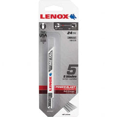 Lenox - Jig Saw Blades Blade Material: Bi-Metal Blade Length (Inch): 3-5/8 - Best Tool & Supply