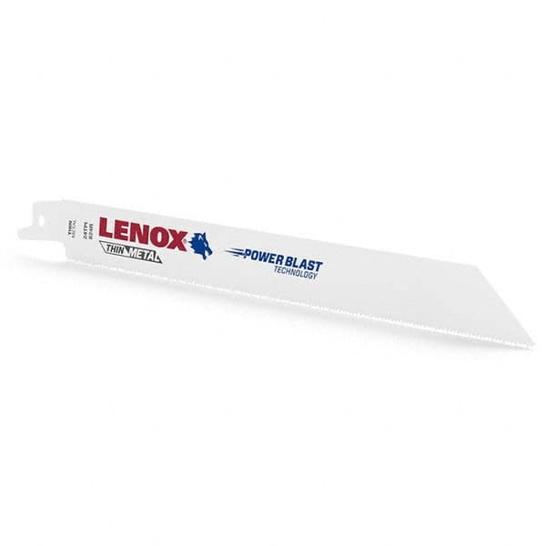 Lenox - Reciprocating Saw Blades Blade Material: Bi-Metal Blade Length (Inch): 8 - Best Tool & Supply