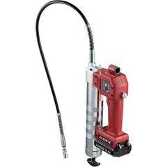 Alemite - 10,000 Max psi, Flexible Battery-Operated Grease Gun - 16 oz Capacity, 1/8 Thread Outlet, 3-Way, Bulk, Cartridge & Filler Pump, Includes (1) Lithium Ion Battery, Battery Charger, Grease Gun & 36" Whip Hose - Best Tool & Supply