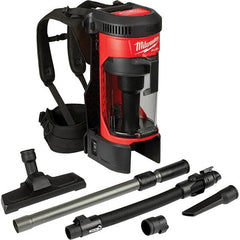 Milwaukee Tool - 1 Gal Capacity, Cordless Backpack Vacuum Cleaner - Best Tool & Supply