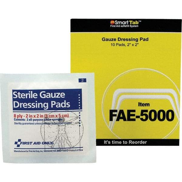 PRO-SAFE - 4" Long x 1/8" Wide, General Purpose Wound Care - White, Gauze Bandage - Best Tool & Supply