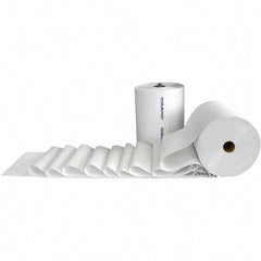 PRO-SOURCE - Hard Roll of 1 Ply White Paper Towels - 7-7/8" Wide, 800' Roll Length - Best Tool & Supply