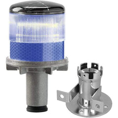 TAPCO - Strobe & Flashing Lights Light Type: Strobe Lens Color: Blue - Best Tool & Supply