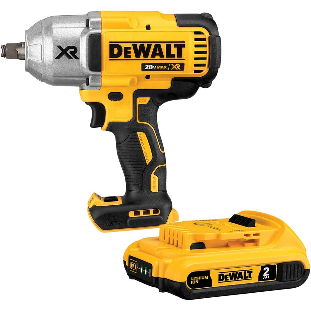 DeWALT - Cordless Impact Wrenches & Ratchets Voltage: 20.00 Drive Size (Inch): 1/2 - Best Tool & Supply