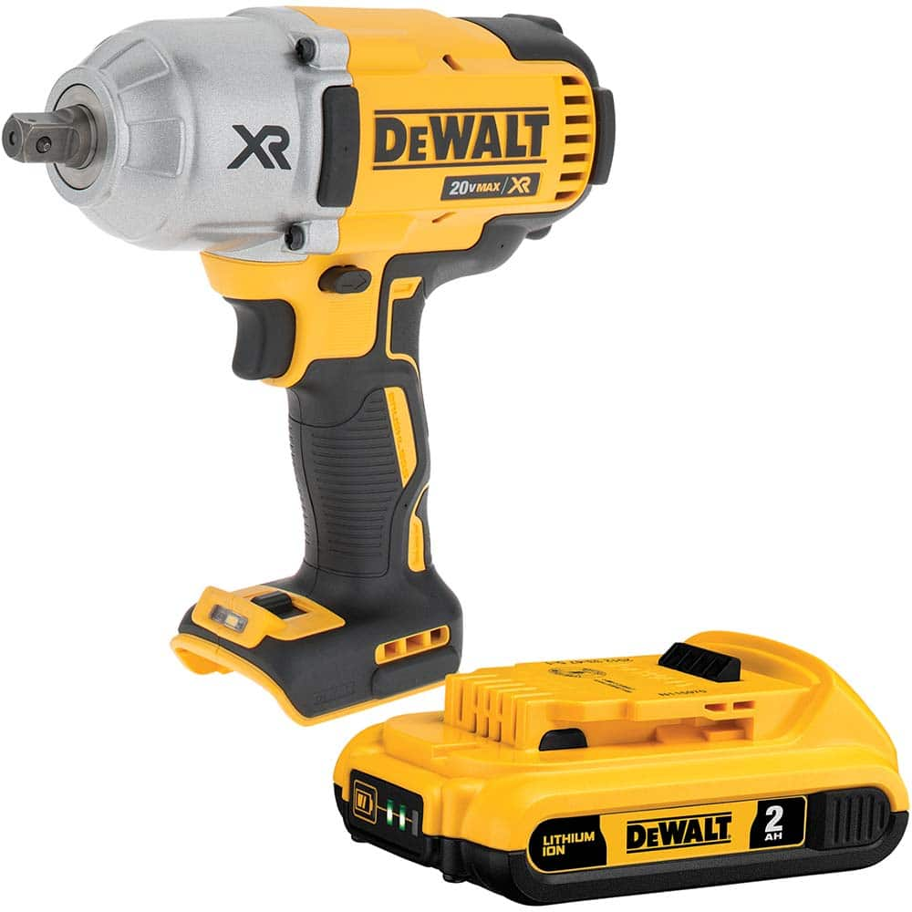 DeWALT - Cordless Impact Wrenches & Ratchets Voltage: 20.00 Drive Size (Inch): 1/2 - Best Tool & Supply