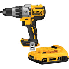 DeWALT - 20V 1/2" Chuck Cordless Hammer Drill - Exact Industrial Supply