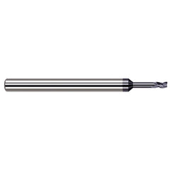 Harvey Tool - Square End Mills Mill Diameter (Decimal Inch): 0.0300 Length of Cut (Decimal Inch): 0.0450 - Best Tool & Supply