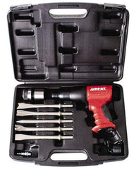 AIRCAT - 3,000 BPM, 2.8 Inch Long Stroke, Air Hammer Kit - 7.16 CFM Air Consumption, 1/4 Inch Inlet - Best Tool & Supply