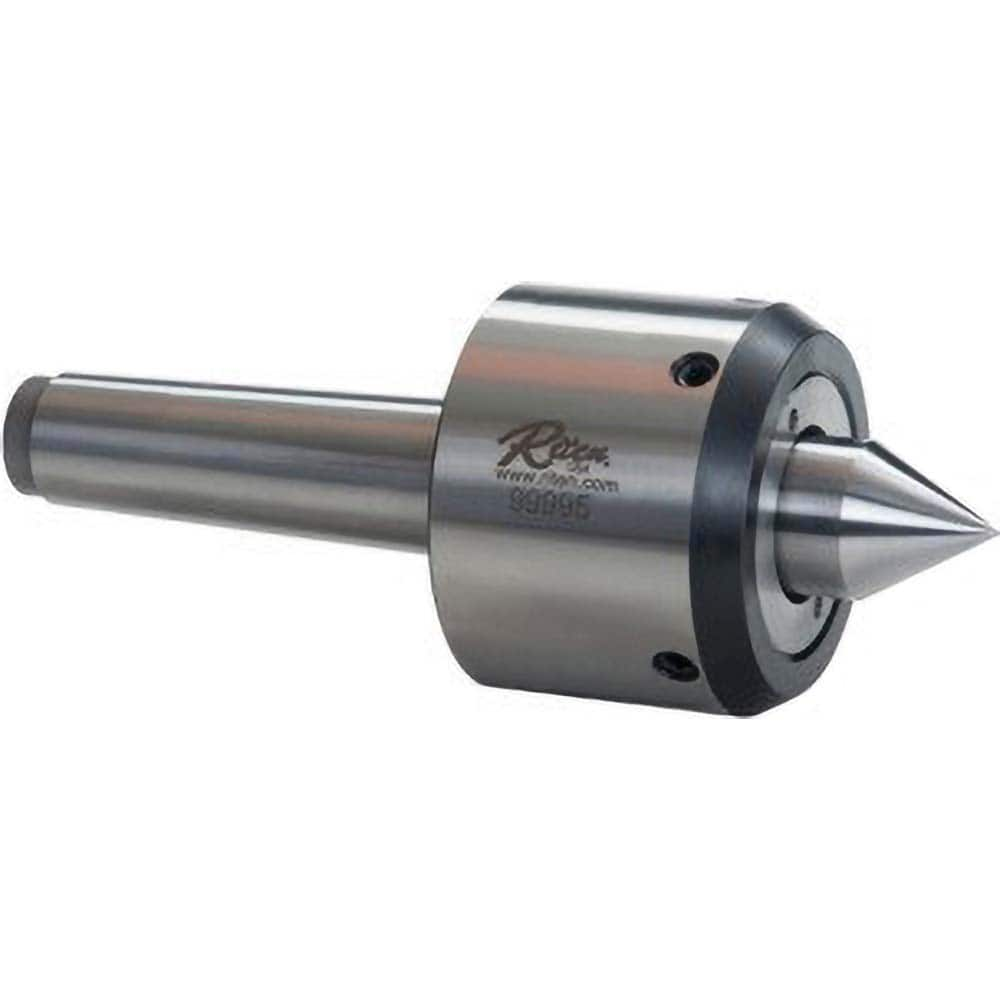 Riten - Live Centers; Shank Type: Morse Taper ; Taper Size: 5MT ; Maximum Workpiece Weight (Lb.): 4500.00 ; Point Style: Male ; Point Diameter (Decimal Inch): 1.6880 ; Point Length (Decimal Inch): 2.1200 - Exact Industrial Supply