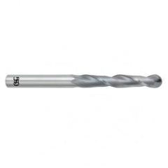 14mm Dia. - 153mm OAL - Bright CBD - Ball End SE EM - 2 FL - Best Tool & Supply