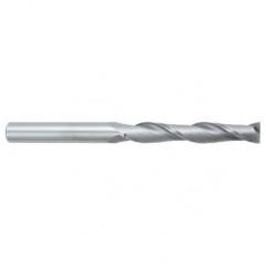 1/4 Dia. x 4 Overall Length 2-Flute Square End Solid Carbide SE End Mill-Round Shank-Center Cutting-Uncoated - Best Tool & Supply