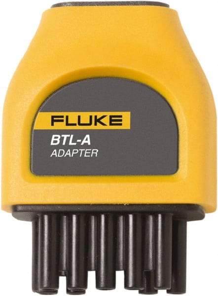 Fluke - Yellow/Black Electrical Test Equipment Adapter - Use with Fluke 500 Series Battersy Analyzers - Best Tool & Supply