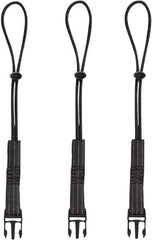 Ergodyne - 12-1/2" Tool Lanyard - Loop Connection, 13" Extended Length, Black - Best Tool & Supply