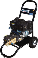 Value Collection - Gas, 7 hp, 3,000 psi, 3 GPM, Cold Water Pressure Washer - AR Triplex Ceramic Plunger, 50' x 3/8" Hose - Best Tool & Supply