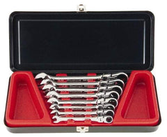 Blackhawk by Proto - 8 Piece, 5/16" to 3/4", Combination Wrench Set - Inch Measurement Standard, Full Polish Finish, Comes in Metal Case - Best Tool & Supply