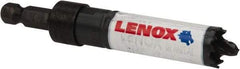 Lenox - 11/16" Diam, 1-1/2" Cutting Depth, Hole Saw - Bi-Metal Saw, Toothed Edge - Best Tool & Supply