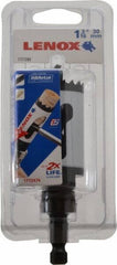 Lenox - 1-3/16" Diam, 1-1/2" Cutting Depth, Hole Saw - Bi-Metal Saw, Toothed Edge - Best Tool & Supply