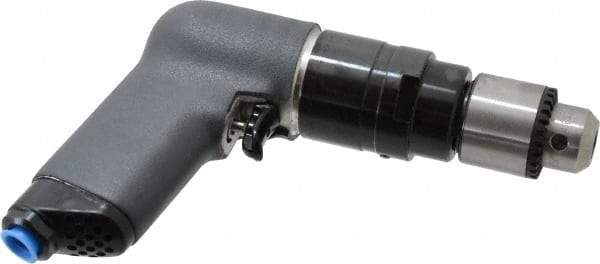 Ingersoll-Rand - 3/8" Keyed Chuck - Pistol Grip Handle, 3,200 RPM, 25 CFM, 0.75 hp, 90 psi - Best Tool & Supply