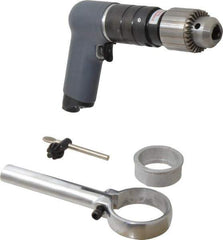 Ingersoll-Rand - 1/2" Keyed Chuck - Pistol Grip Handle, 600 RPM, 25 CFM, 0.75 hp, 90 psi - Best Tool & Supply