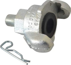 Dixon Valve & Coupling - 1/4" NPT, Universal Hose Coupling with Male NPT Ends - Malleable Iron - Best Tool & Supply