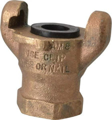 Dixon Valve & Coupling - 3/4" NPT, Universal Hose Coupling with Female NPT Ends - Brass - Best Tool & Supply