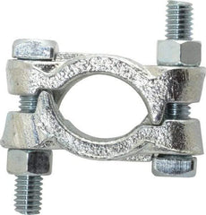 Dixon Valve & Coupling - 1-3/16 to 1-3/8" OD, Double Bolt Iron Clamp - Plated Malleable Iron - Best Tool & Supply