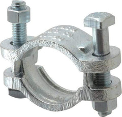 Dixon Valve & Coupling - 1-3/4 to 2-3/64" OD, Double Bolt Iron Clamp - Plated Malleable Iron - Best Tool & Supply