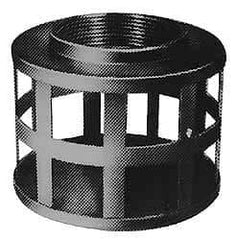 Kuriyama of America - 6" Hose, Square Hole Strainer - Plated Steel - Best Tool & Supply