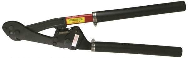 H.K. Porter - 28" OAL, 1/2" Capacity, Guy Strand Cutter - Angled Tip Head, Rubber Handle - Best Tool & Supply