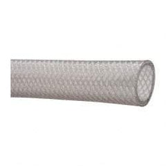 Made in USA - 1" ID x 1.299" OD, 0.15" Wall Thickness, Cut to Length (100' Standard Length) PVC Tube - Clear, 130 Max psi, 80 Shore A Hardness - Best Tool & Supply