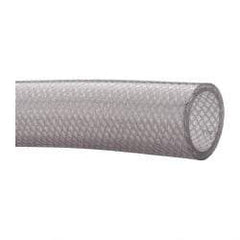 Made in USA - 1-1/2" ID x 1.929" OD, 0.215" Wall Thickness, Cut to Length (100' Standard Length) PVC Tube - Clear, 70 Max psi, 80 Shore A Hardness - Best Tool & Supply