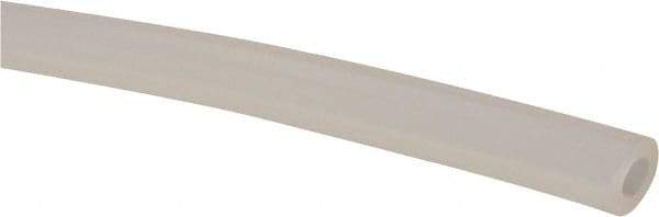 NewAge Industries - 1/8" ID x 1/4" OD, 1/16" Wall Thickness, Cut to Length (100' Standard Length) Silicone Tube - Natural, 20 Max psi, 50 Shore A Hardness - Best Tool & Supply