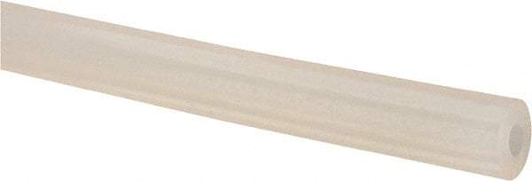 NewAge Industries - 1/8" ID x 5/16" OD, 3/32" Wall Thickness, Cut to Length (100' Standard Length) Silicone Tube - Natural, 25 Max psi, 50 Shore A Hardness - Best Tool & Supply