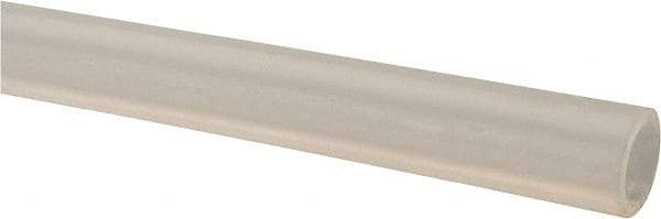 NewAge Industries - 3/16" ID x 1/4" OD, 1/32" Wall Thickness, Cut to Length (100' Standard Length) Silicone Tube - Natural, 5 Max psi, 50 Shore A Hardness - Best Tool & Supply