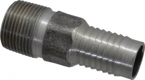 Campbell Fittings - 1" Pipe ID, Threaded Combination Nipple for Hoses - Steel - Best Tool & Supply