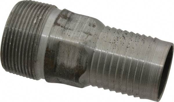 Campbell Fittings - 1-1/2" Pipe ID, Threaded Combination Nipple for Hoses - Steel - Best Tool & Supply