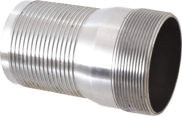 Campbell Fittings - 4" Pipe ID, Threaded Combination Nipple for Hoses - Steel - Best Tool & Supply