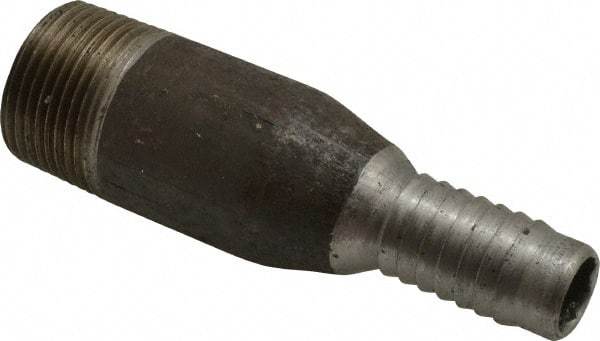 Campbell Fittings - 3/4" Pipe ID, Reducer Combination Nipple for Hoses - 1 Male NPT, Steel - Best Tool & Supply