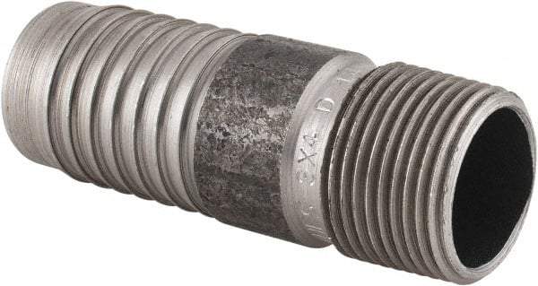 Campbell Fittings - 1" Pipe ID, Expander Combination Nipple for Hoses - 3/4 Male NPT, Steel - Best Tool & Supply