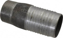 Campbell Fittings - 2" Pipe ID, Expander Combination Nipple for Hoses - 1-1/2 Male NPT, Steel - Best Tool & Supply