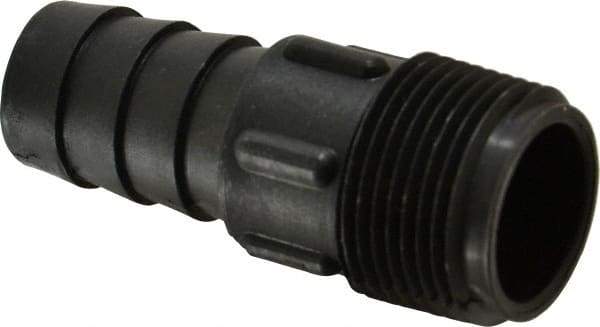 Campbell Fittings - 1" Pipe ID, Threaded Combination Nipple for Hoses - Poly-Glass - Best Tool & Supply