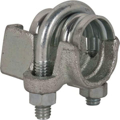 Campbell Fittings - 1/2" Hose, Single U-Bolt - Plated Steel - Best Tool & Supply