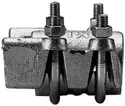 Campbell Fittings - 1-1/2" Hose, Interlocking U-Bolt Clamp - Plated Steel - Best Tool & Supply