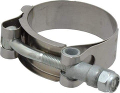 Campbell Fittings - 1-7/8" Hose, 3/4" Wide x 0.025" Thick, T-Bolt Band Clamp - Stainless Steel - Best Tool & Supply