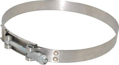 Campbell Fittings - 6-3/4" Hose, 3/4" Wide x 0.025" Thick, T-Bolt Band Clamp - Stainless Steel - Best Tool & Supply