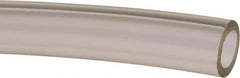 Made in USA - 1/2" ID x 3/4" OD, 1/8" Wall Thickness, Cut to Length (50' Standard Length) Plastic Tube - Clear, 36 Max psi, 63 Hardness - Best Tool & Supply