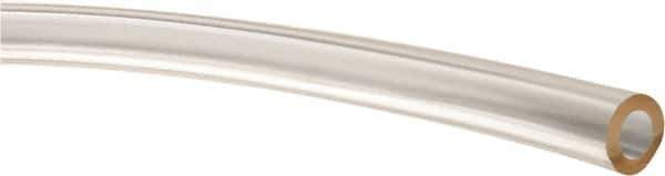 Made in USA - 3/16" ID x 5/16" OD, 1/16" Wall Thickness, Cut to Length (50' Standard Length) Plastic Tube - Clear, 45 Max psi, 65 Hardness - Best Tool & Supply